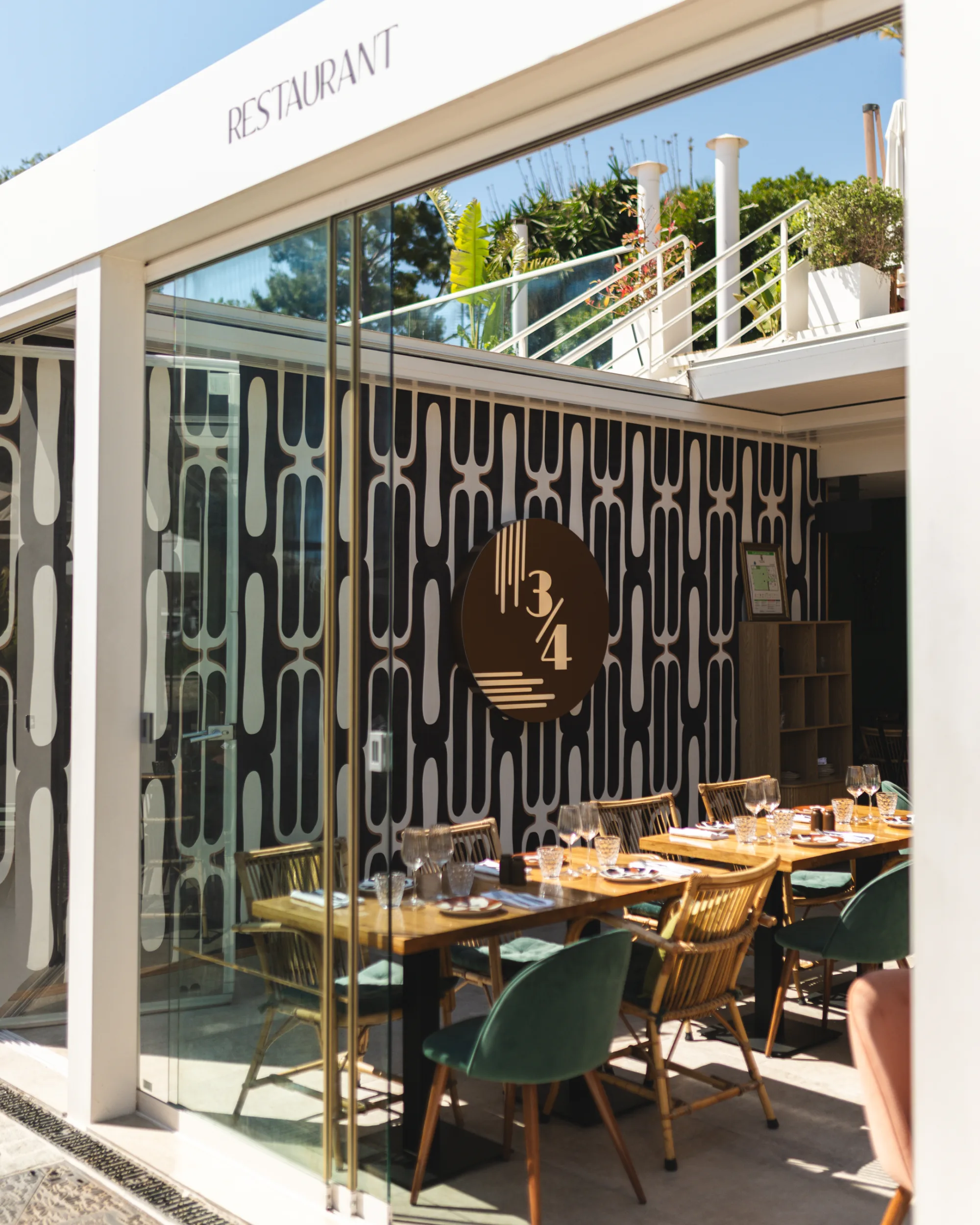 The place — Le Trois Quarts