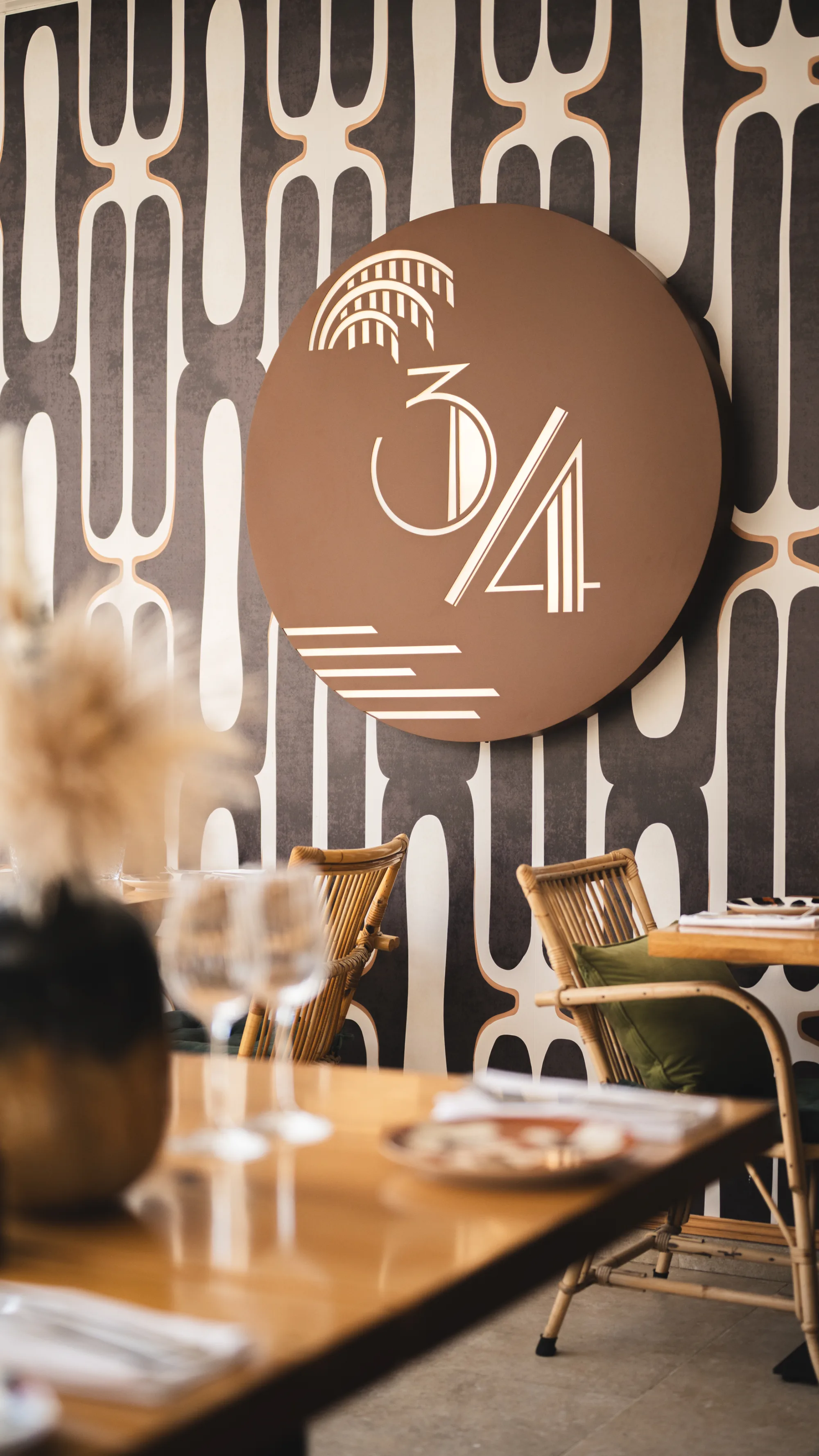 The place — Le Trois Quarts